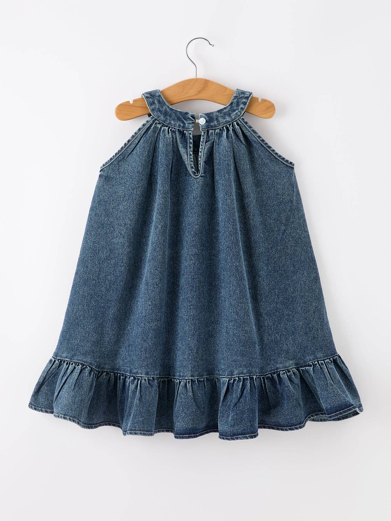 Denim A-Line Dress