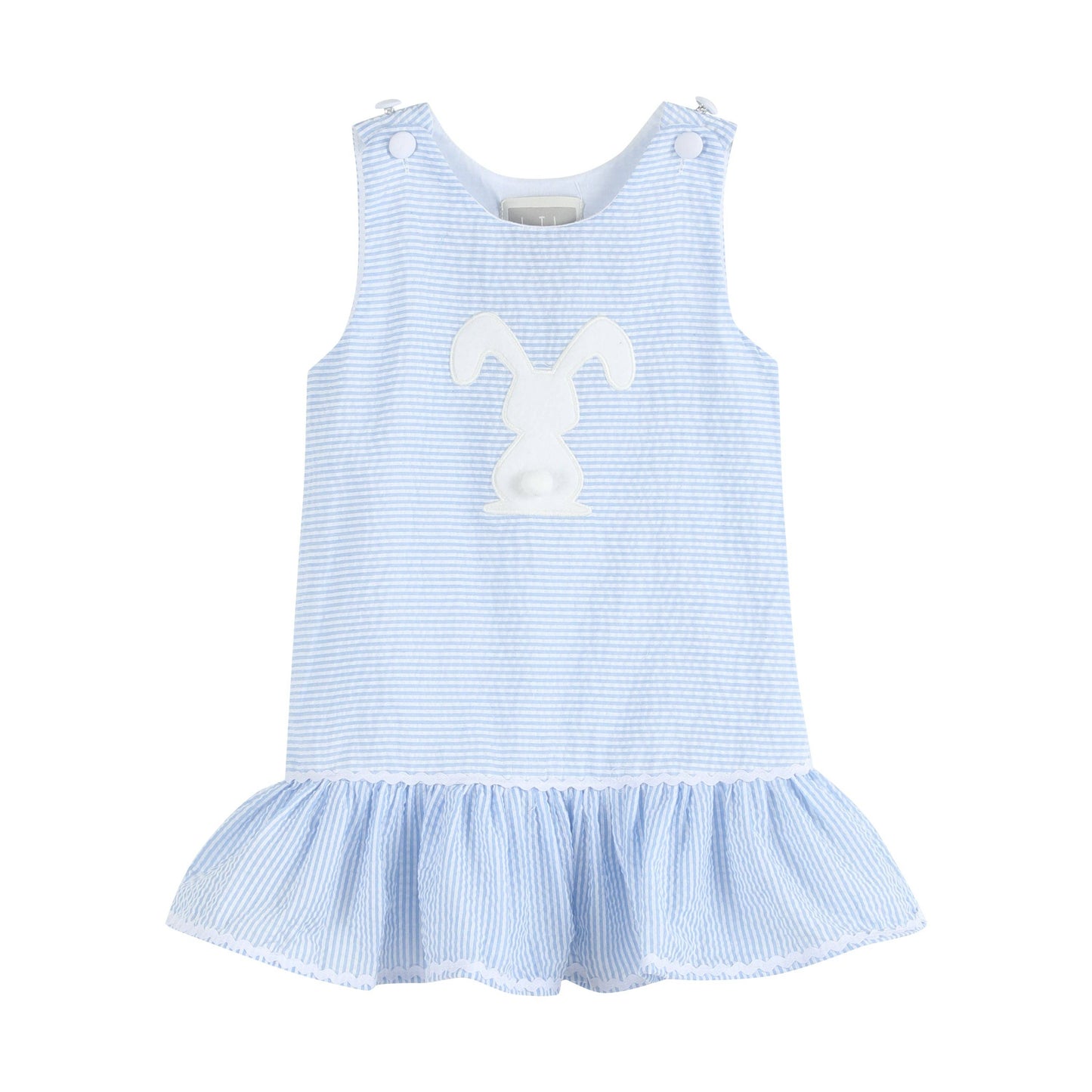 Seersucker Bunny Swing Dress