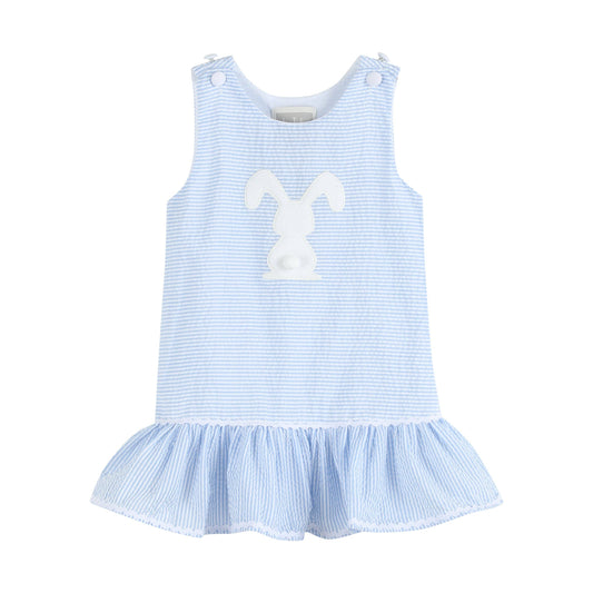 Seersucker Bunny Swing Dress