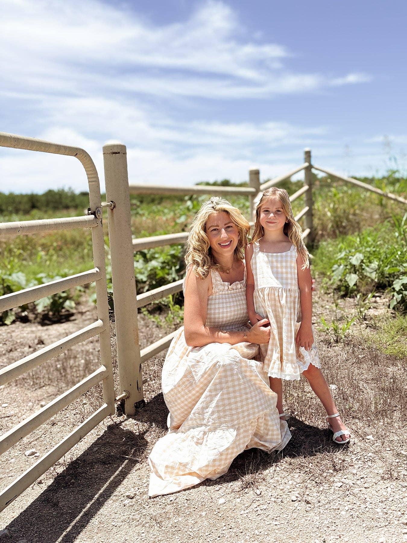 Mommy & Me Plaid Dress With Pocket