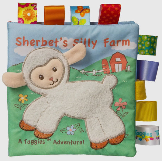 Sherbets Silly Farm Taggies Soft Book