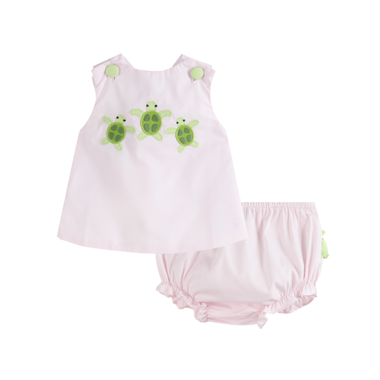 Turtles Crossback Top and Bloomer Set