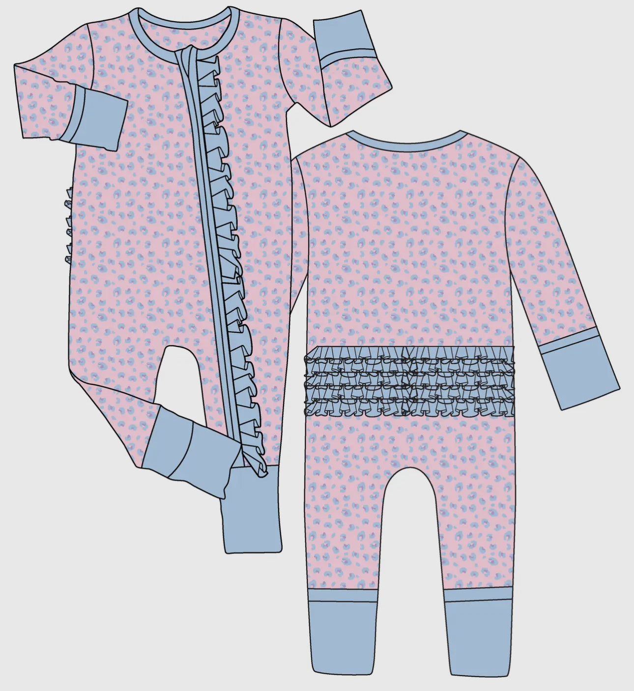 Lillian Leopard Zippy
