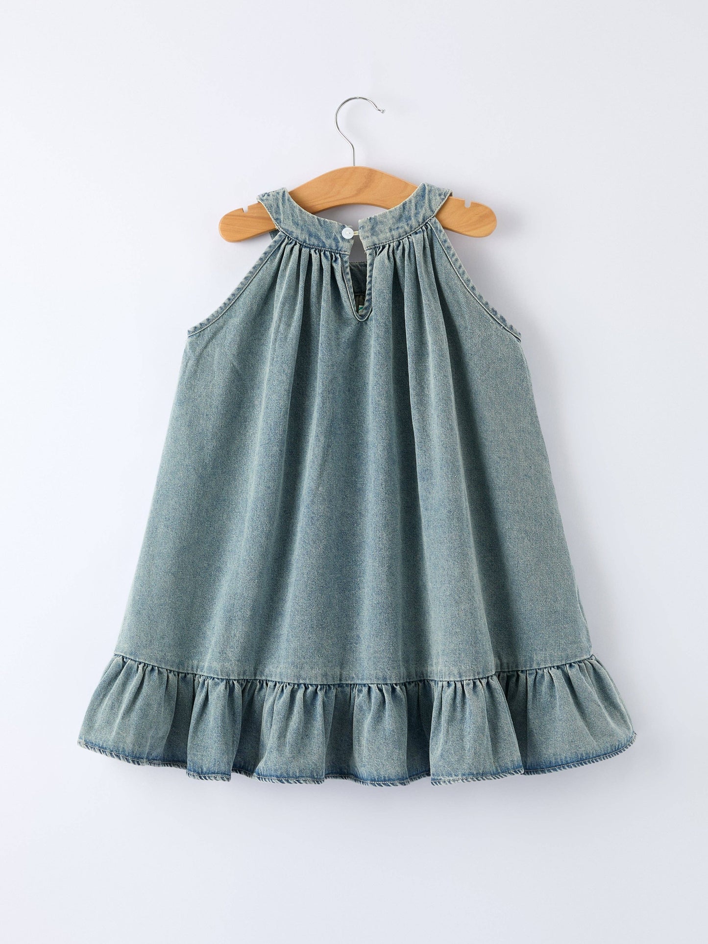 Denim A-Line Dress