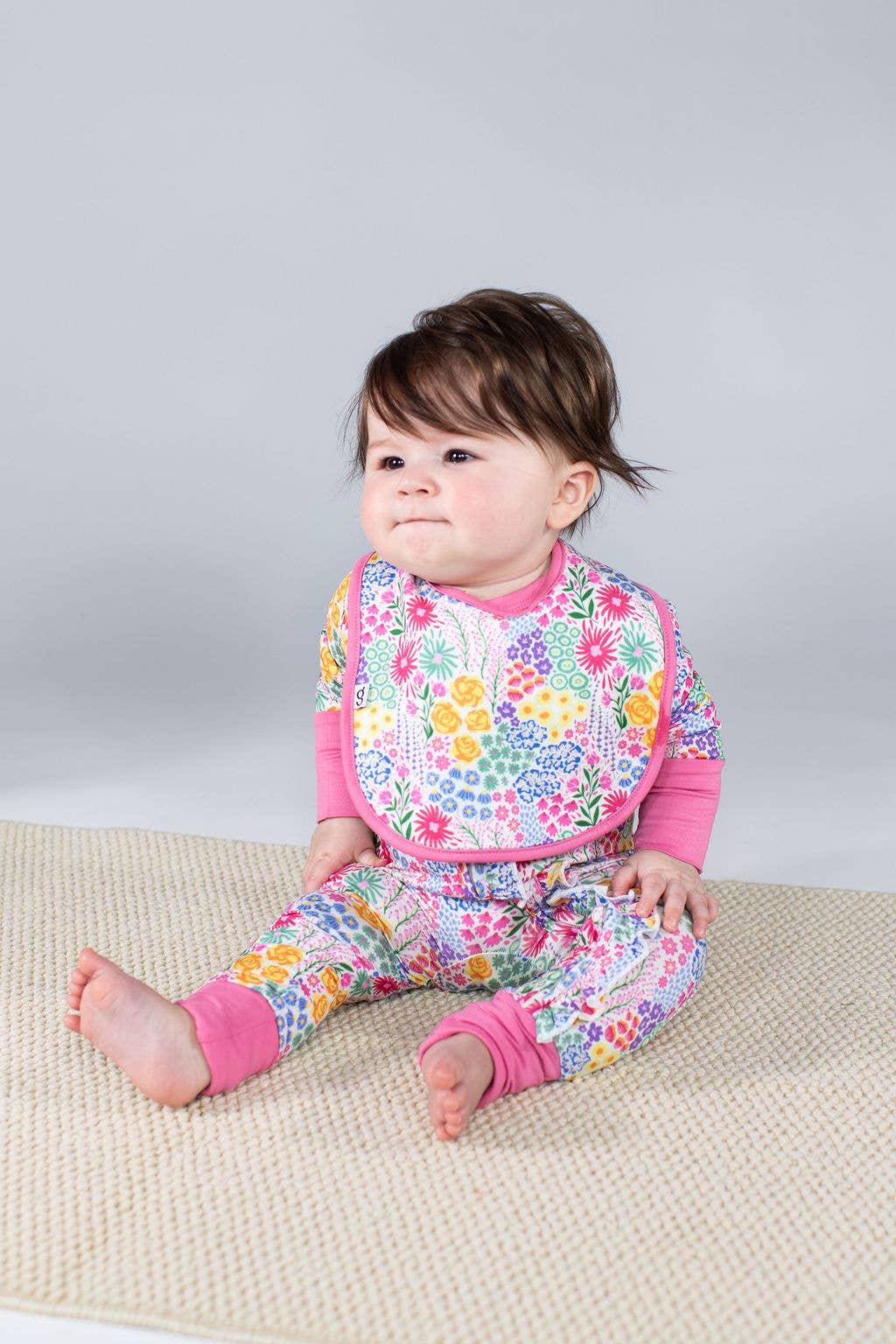 Flower Fields - Bib Set