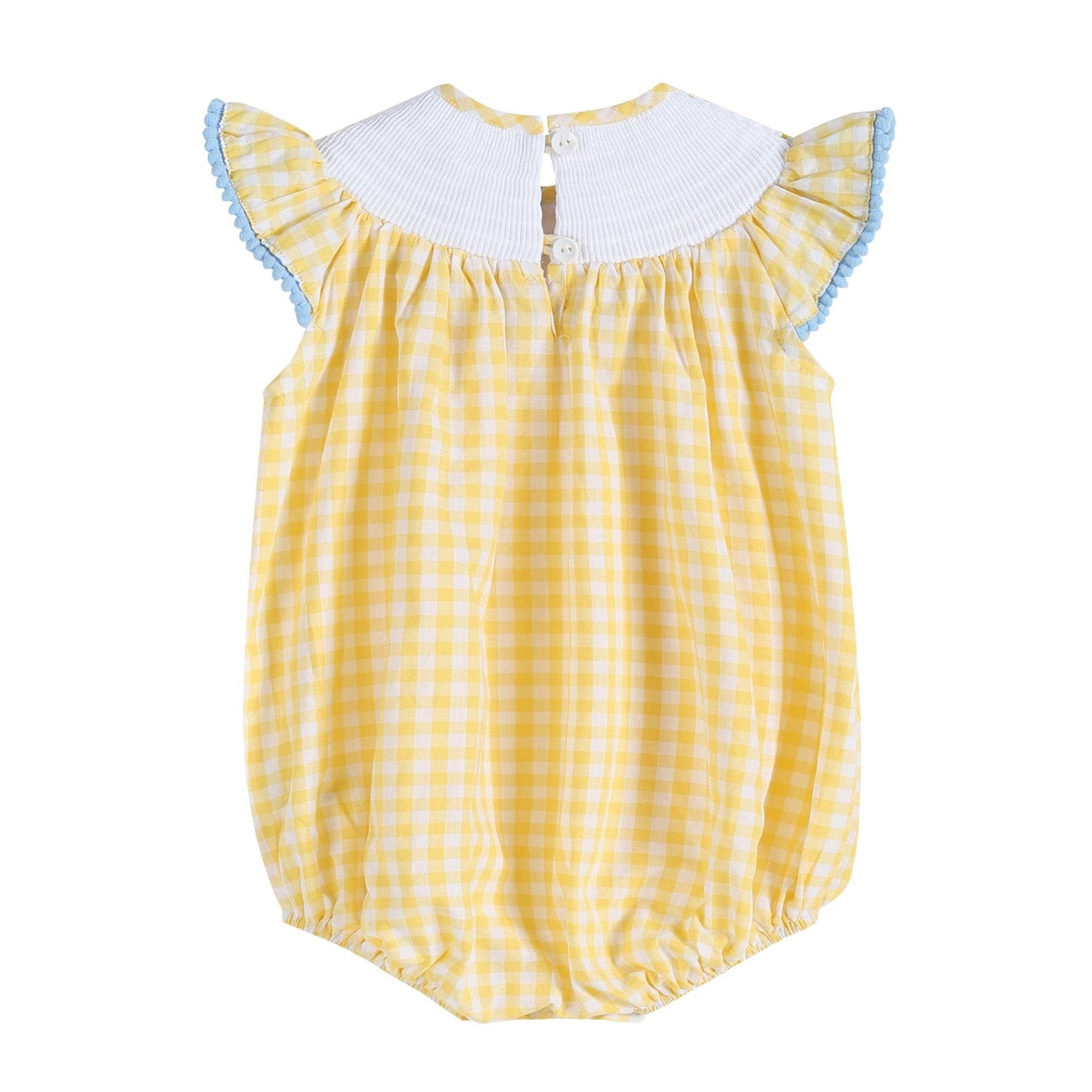 Lemon Smocked Bubble