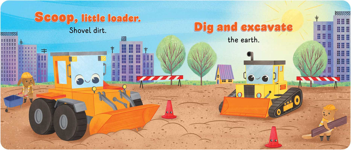 Hush, Little Dozer by Rebecca Colby