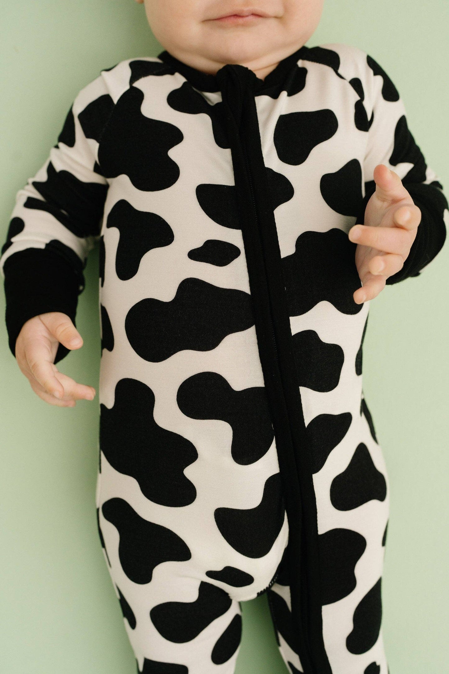 Classic Cow Bamboo Sleeper