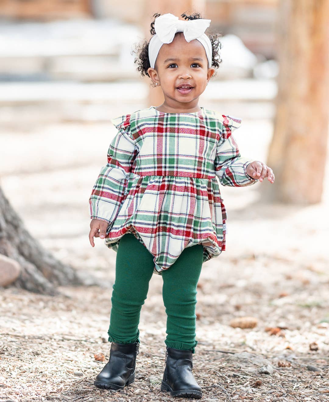 White Big Bow Headband