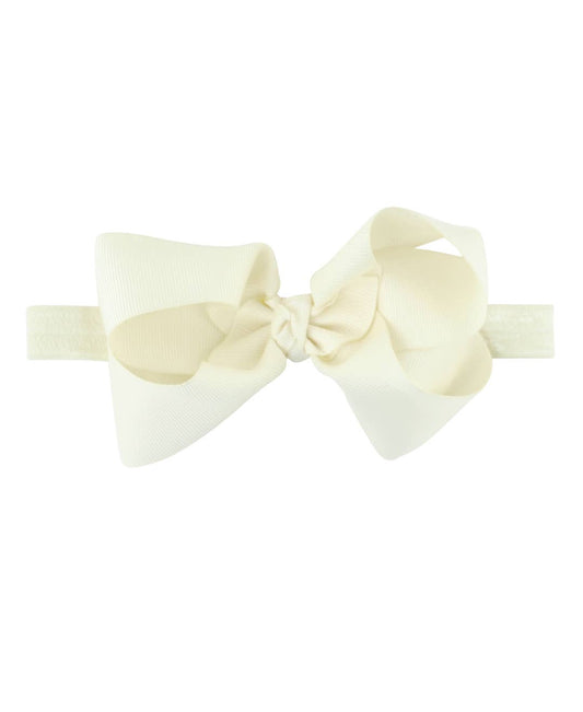 Ivory Bow Headband