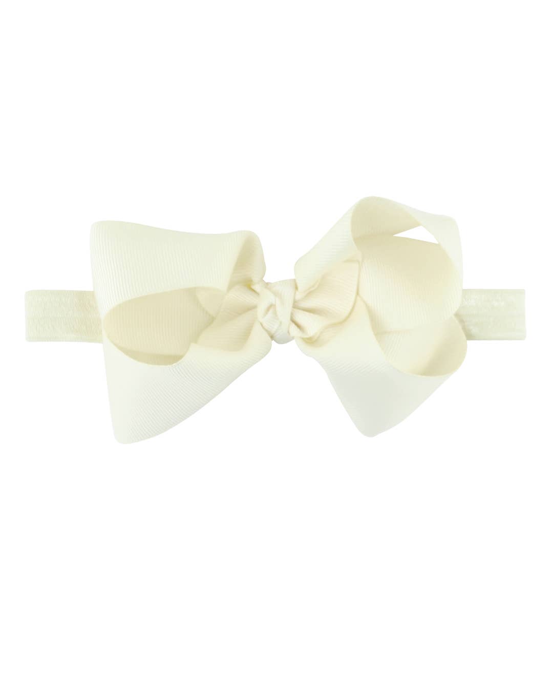 Ivory Bow Headband