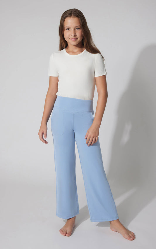 Girls Nudetech Wide Leg Everyday Pants