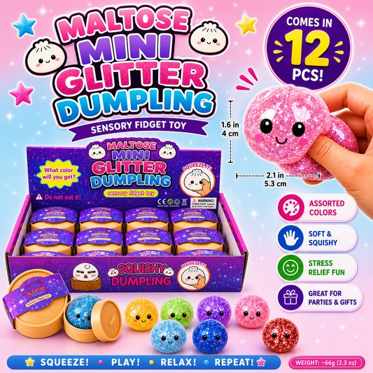 Mini Glitter Dumpling