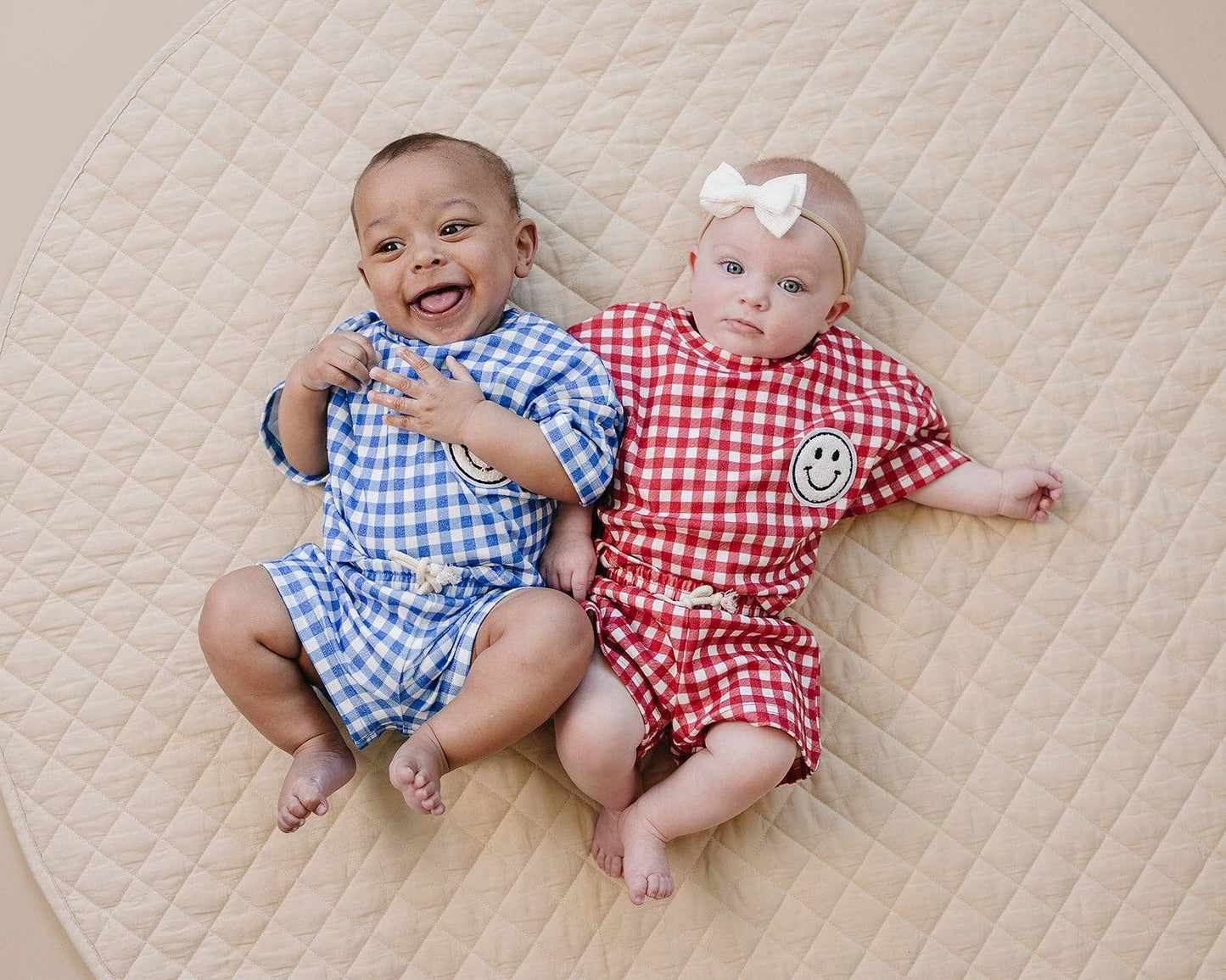 Shorts Set | Red Gingham