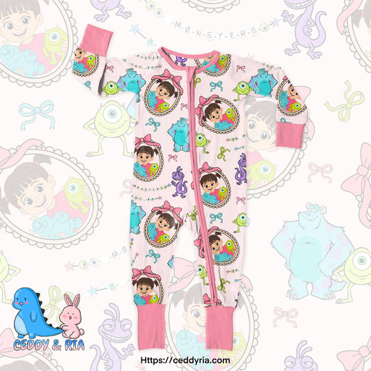 Monster girlie bamboo zippy