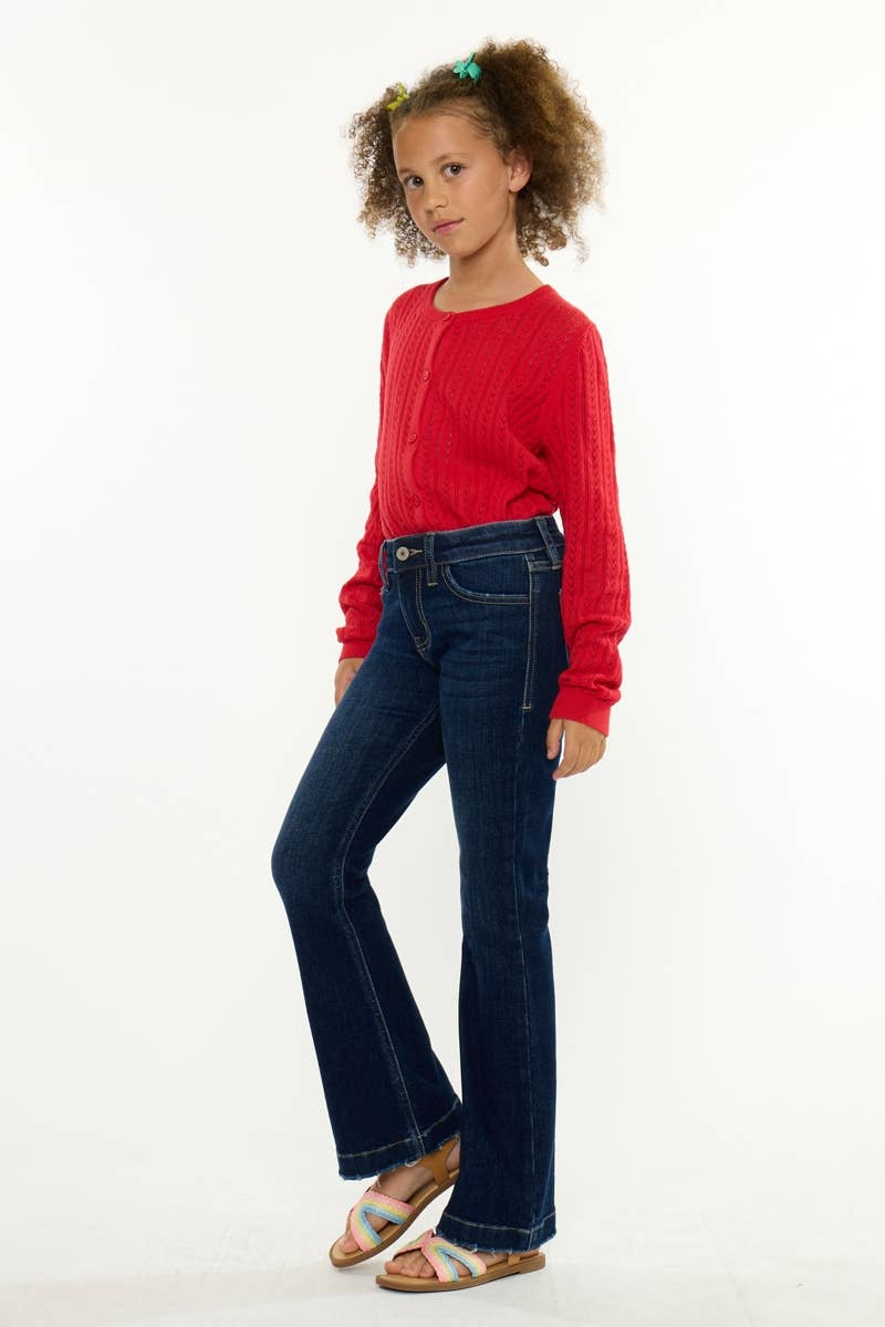 YOUTH  MID RISE FLARE-YCFL30001D