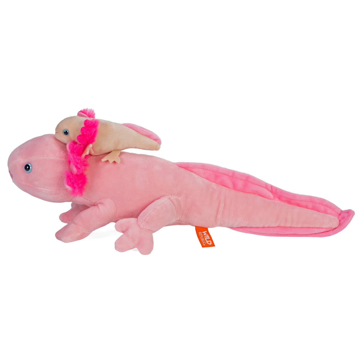 Mom Baby Axolotl 9"