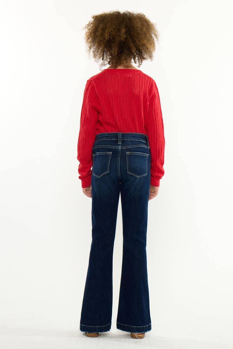 YOUTH  MID RISE FLARE-YCFL30001D