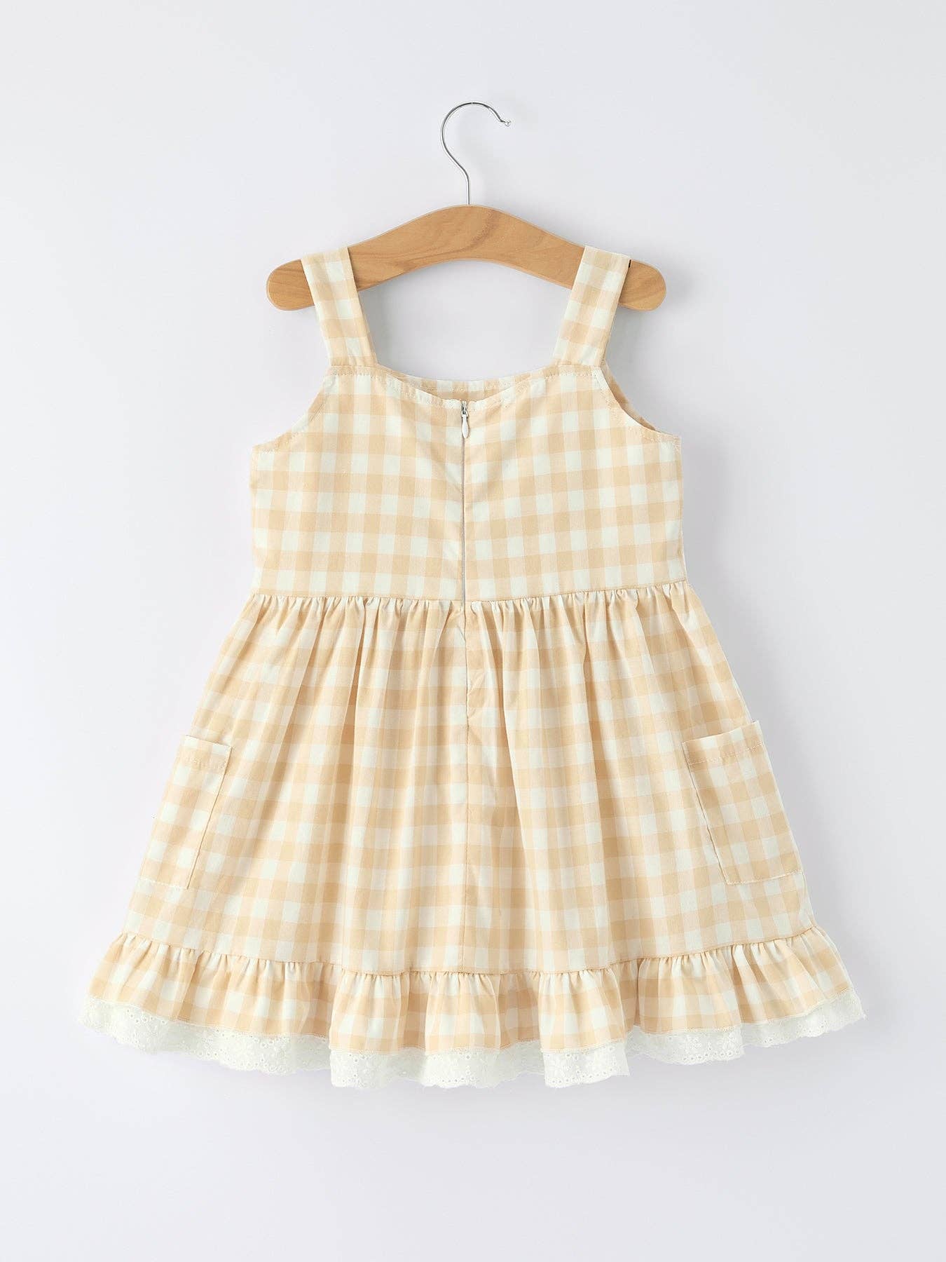 Mommy & Me Plaid Dress With Pocket