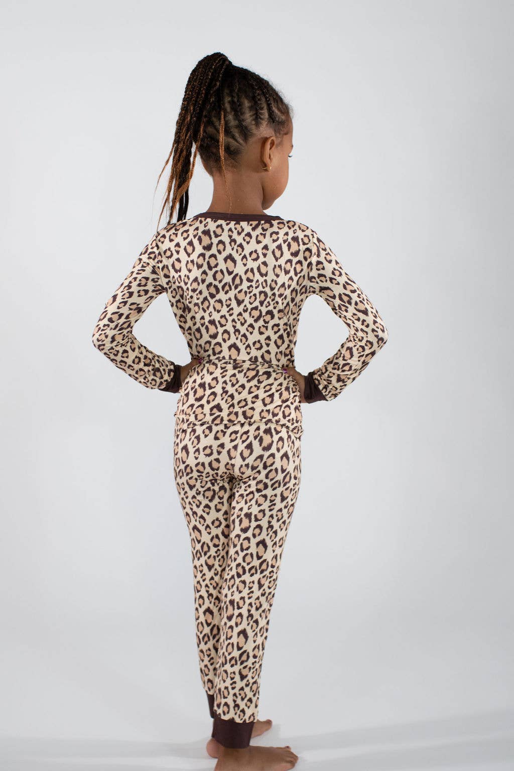 Classic Leopard - LS/Pants Toddler Pajamas