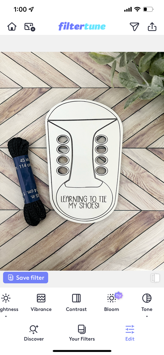 Learning To Tie My Shoes Kit