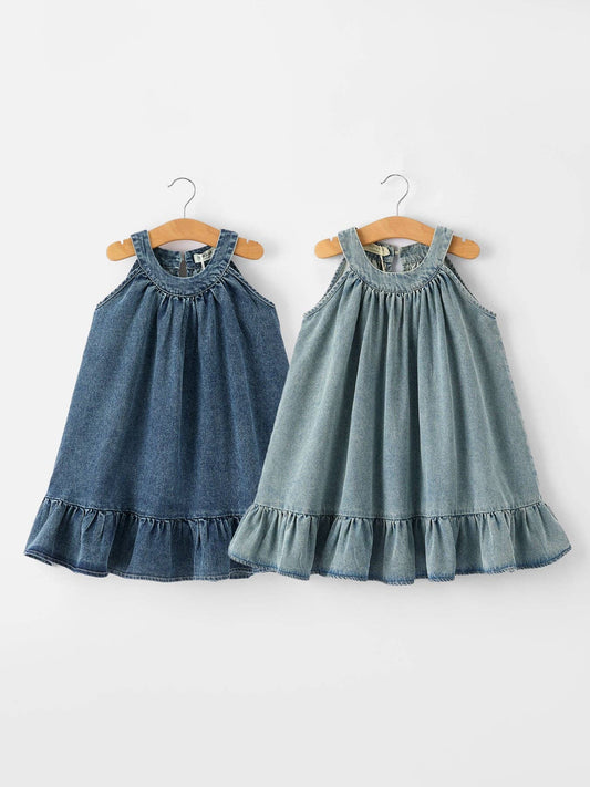Denim A-Line Dress