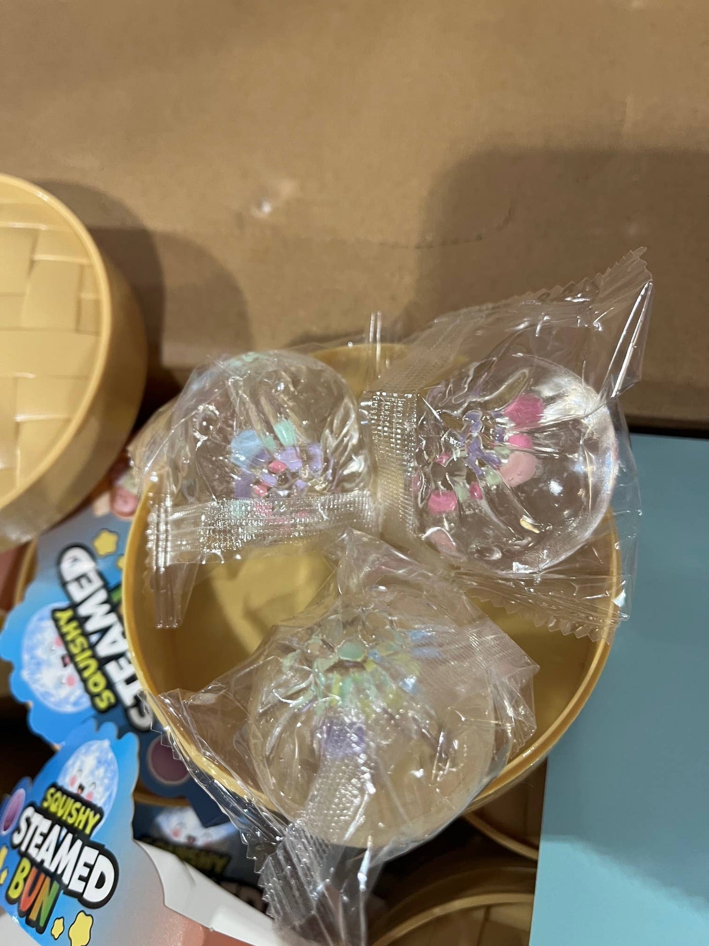 3-in-1 Mini Clear Squishy Dumplings