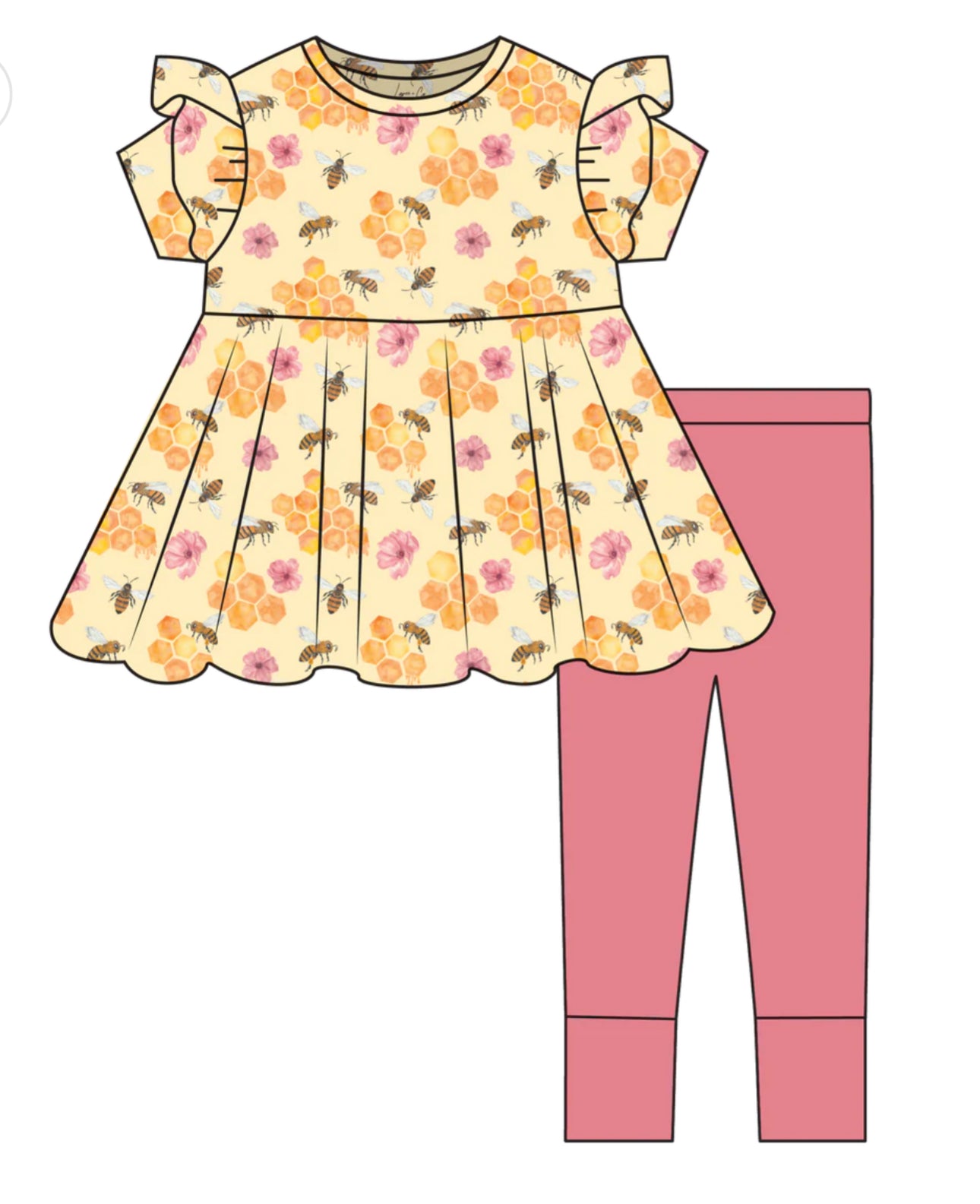 Bella Grace Peplum Set