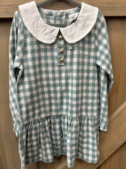 Wendy Plaid Flannel Dress