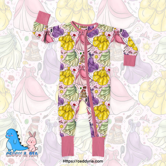 Princess Dress Bamboo Zippy  