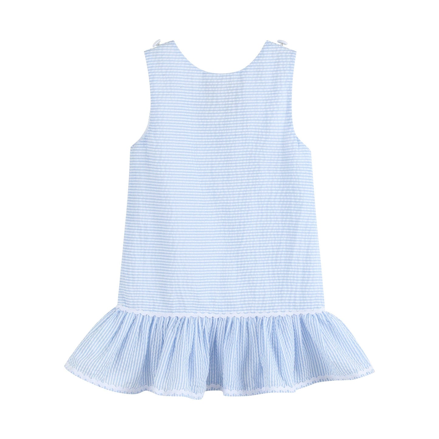 Seersucker Bunny Swing Dress