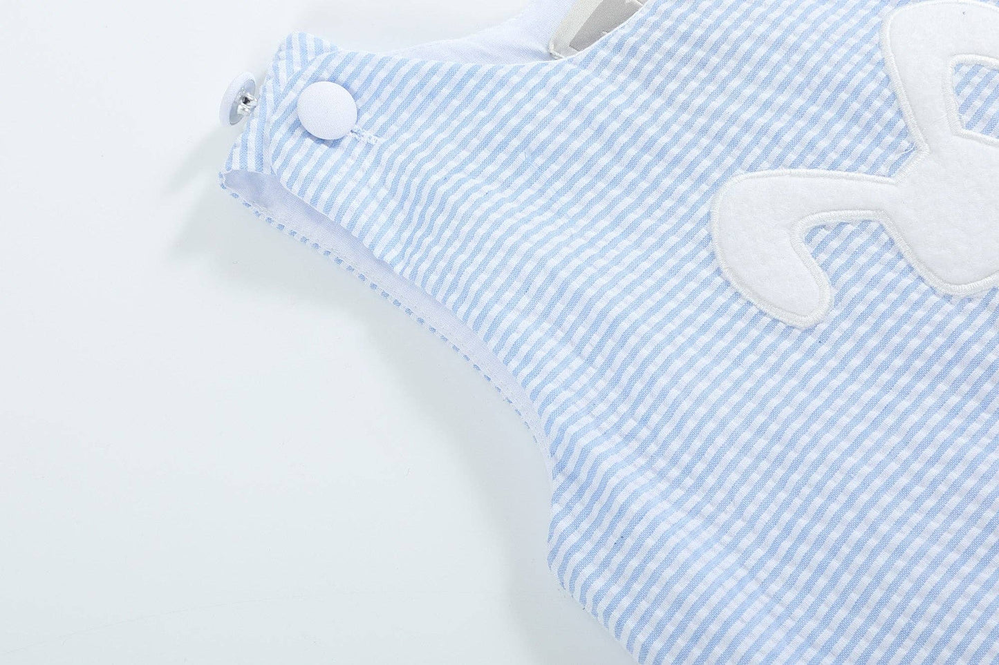 Seersucker Bunny Swing Dress
