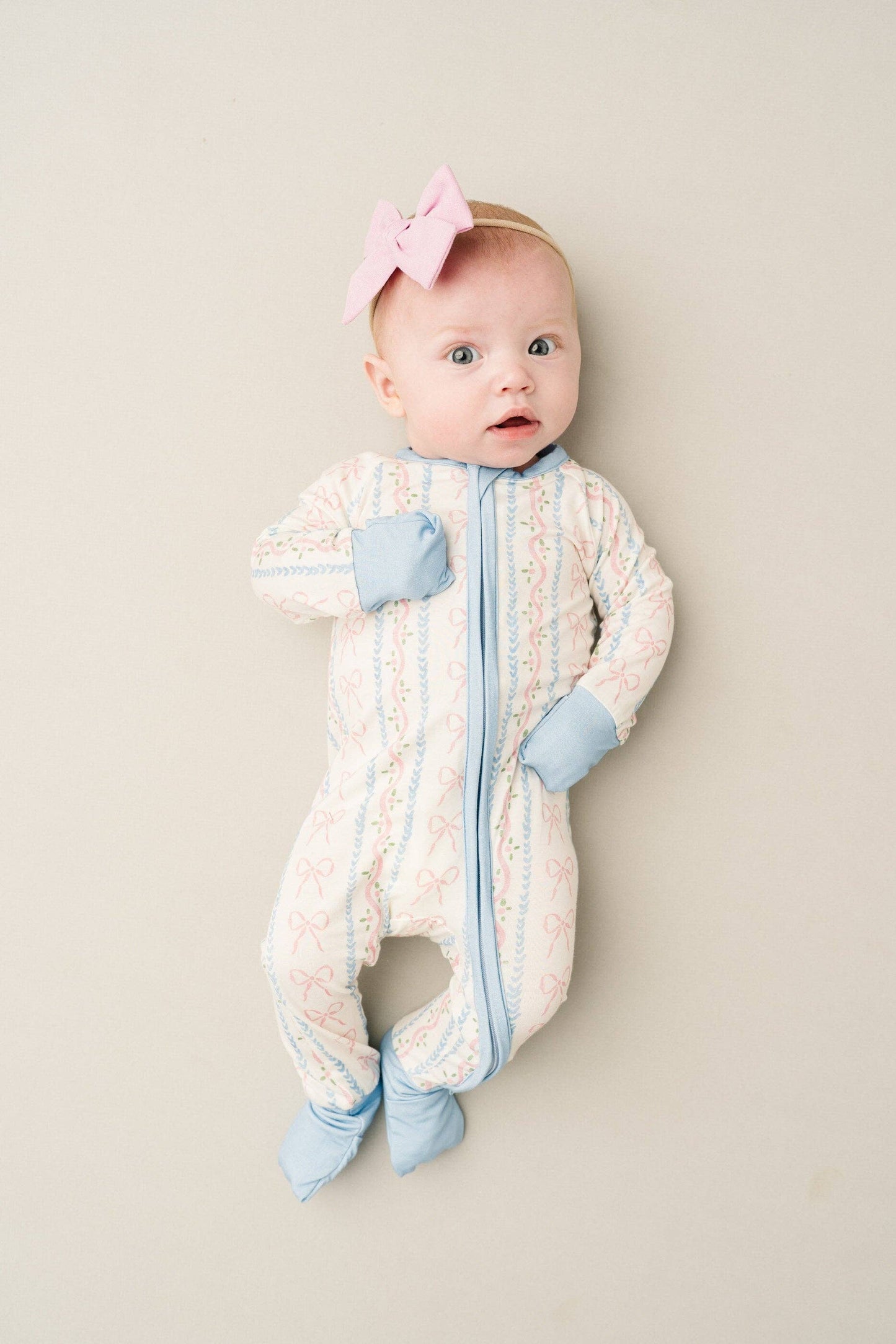 Dainty Bows Bamboo Sleeper