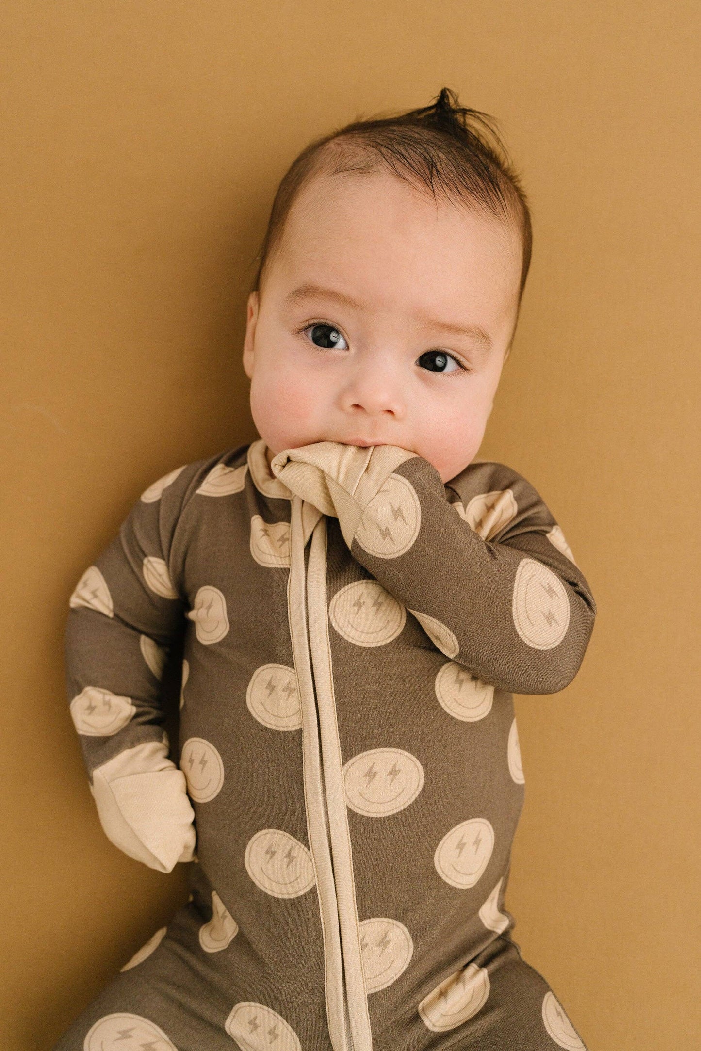 Neutral Smileys Bamboo Sleeper