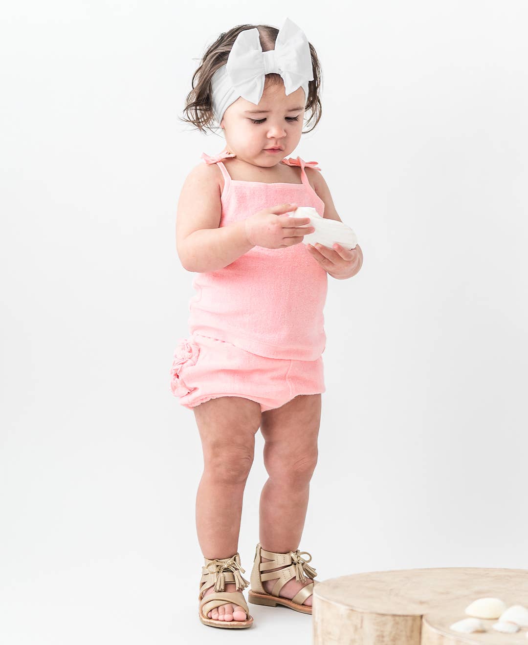 White Big Bow Headband