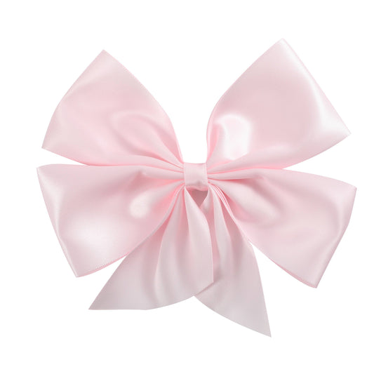 Powder Pink Satin Bow