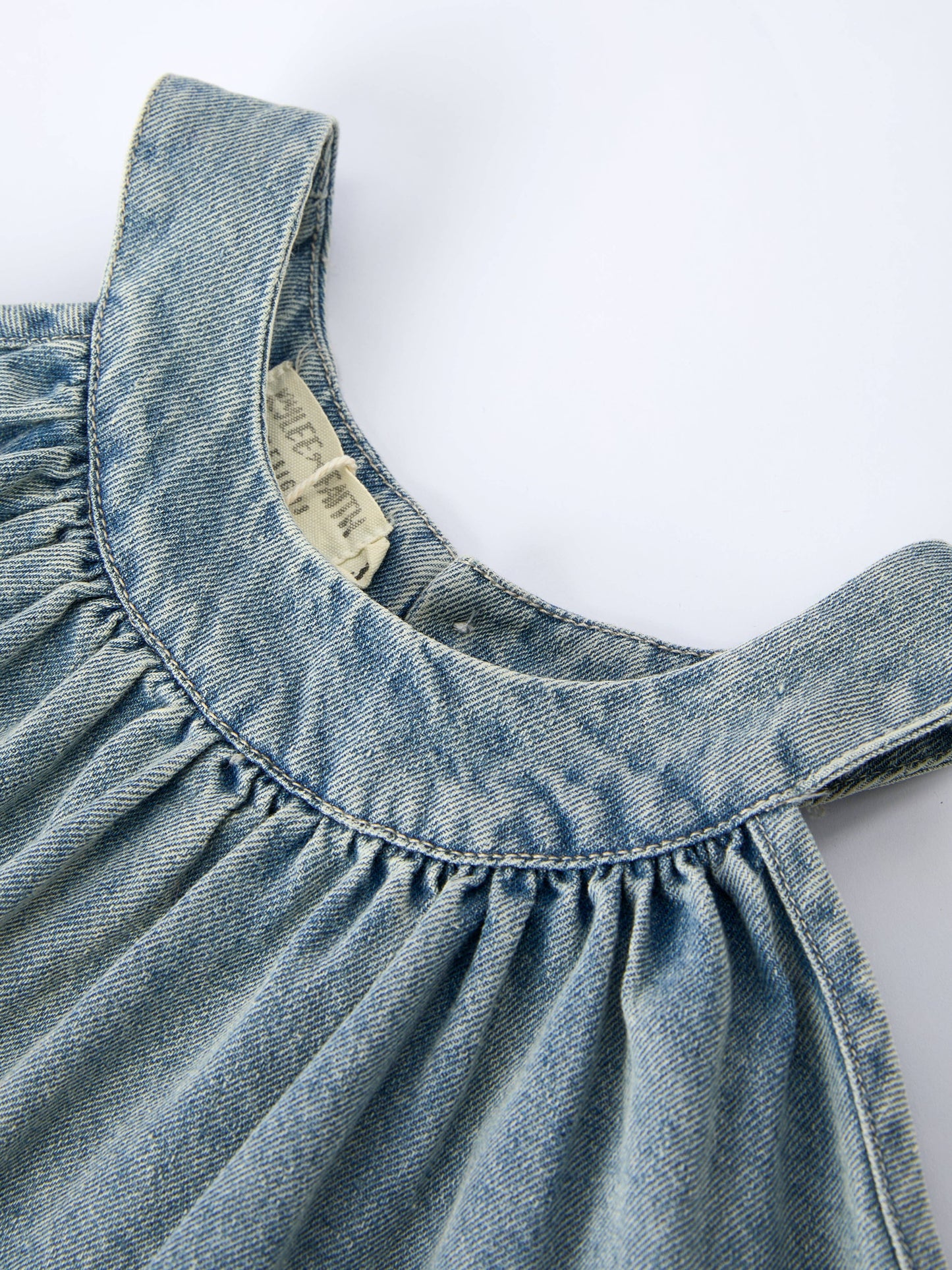 Denim A-Line Dress