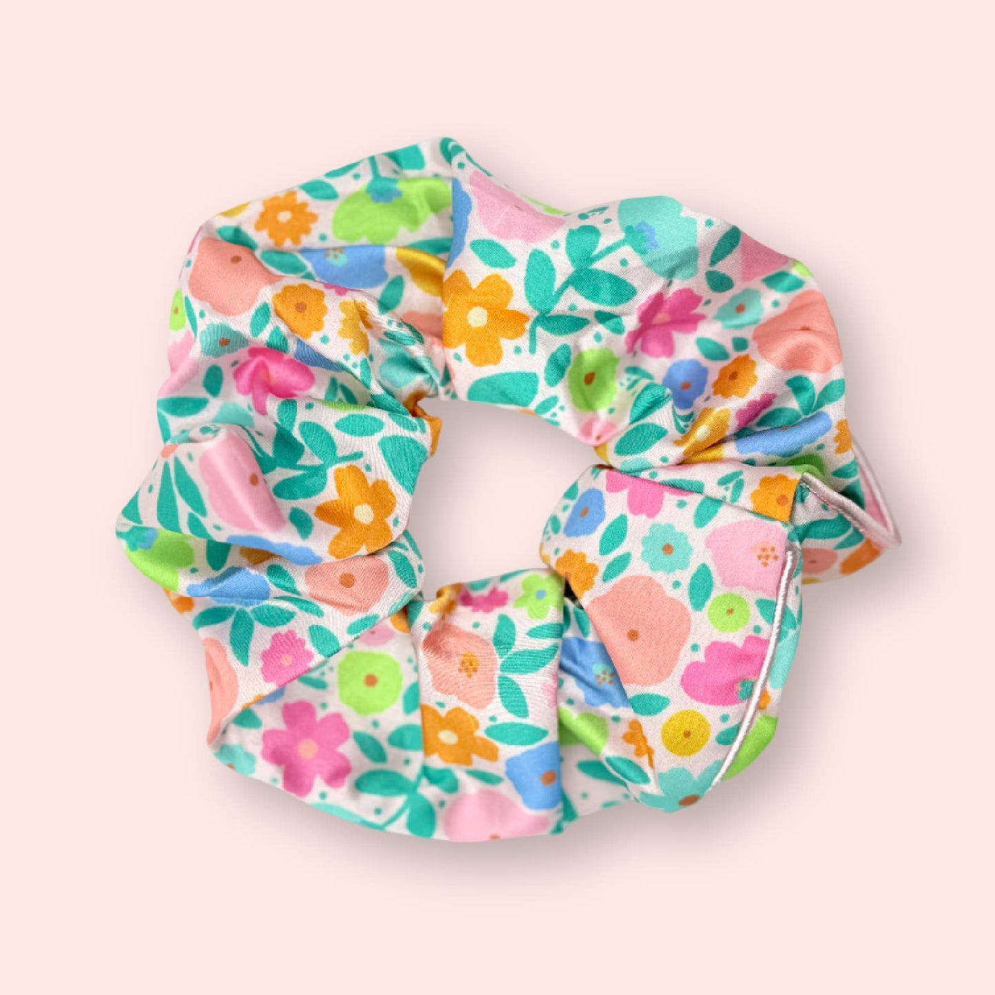 Floral Hair Scrunchies
