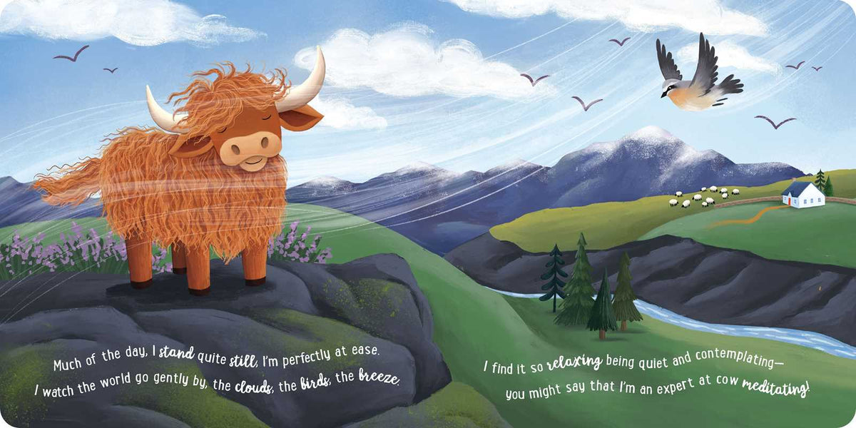 I Love Being a Highland Cow: Padded Board Book by Em Bruce