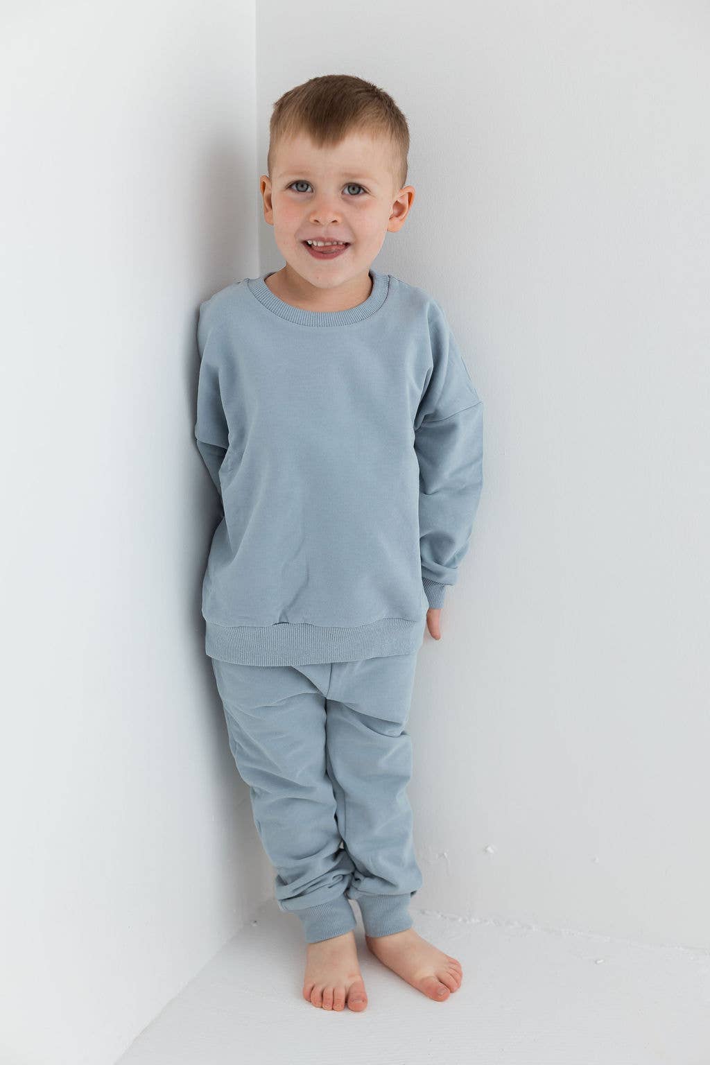 Sweatshirt & Jogger Set | Fog