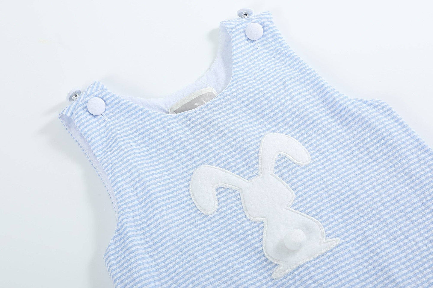Seersucker Bunny Swing Dress