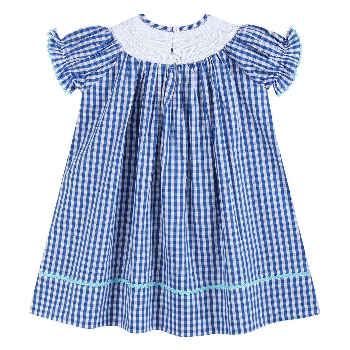 School Smocked Bishop Dress