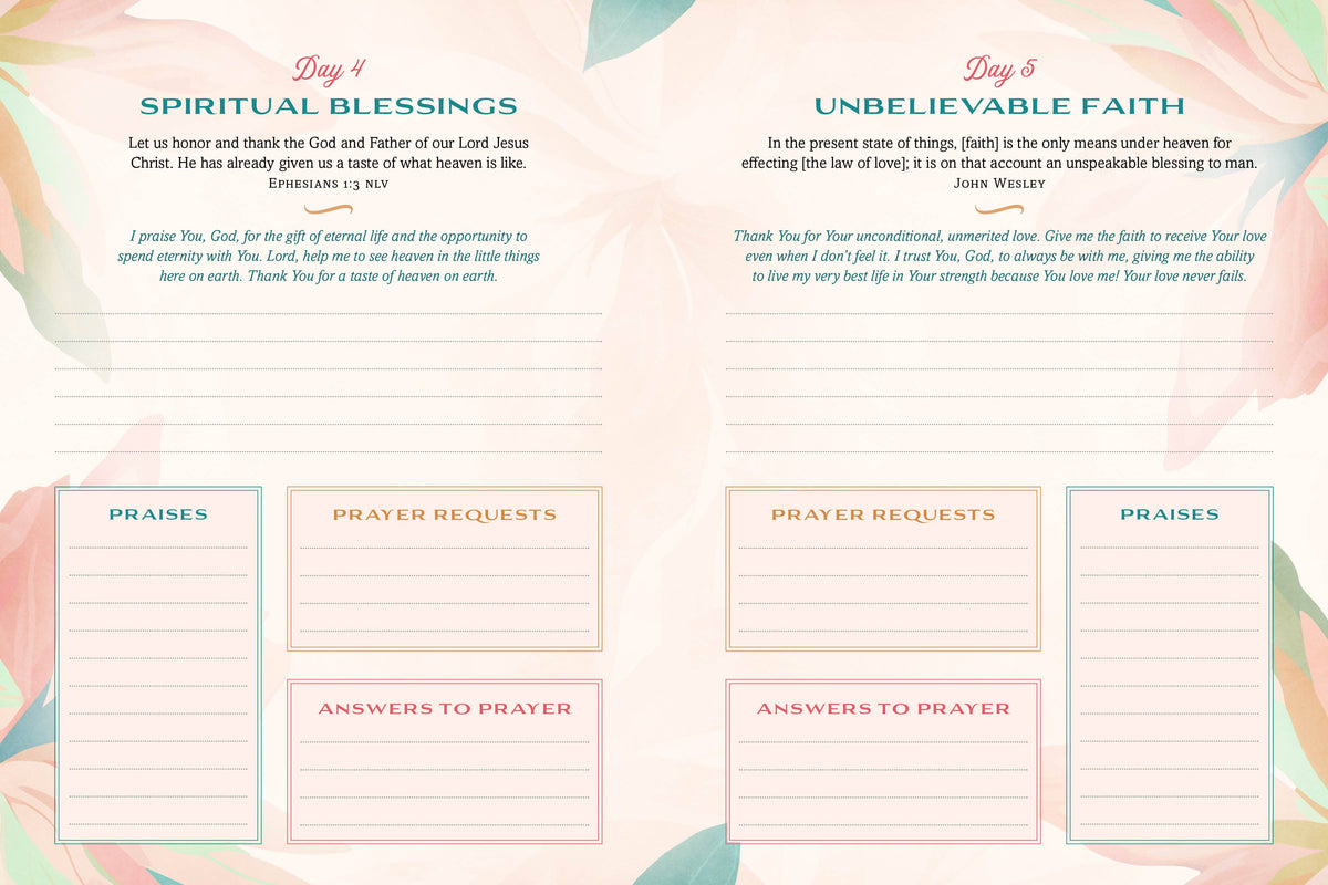 A Year of God's Goodness:A Prayer & Praise Tracker for Women
