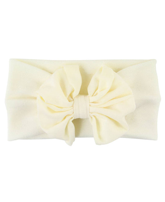 Ivory Big Bow Headband