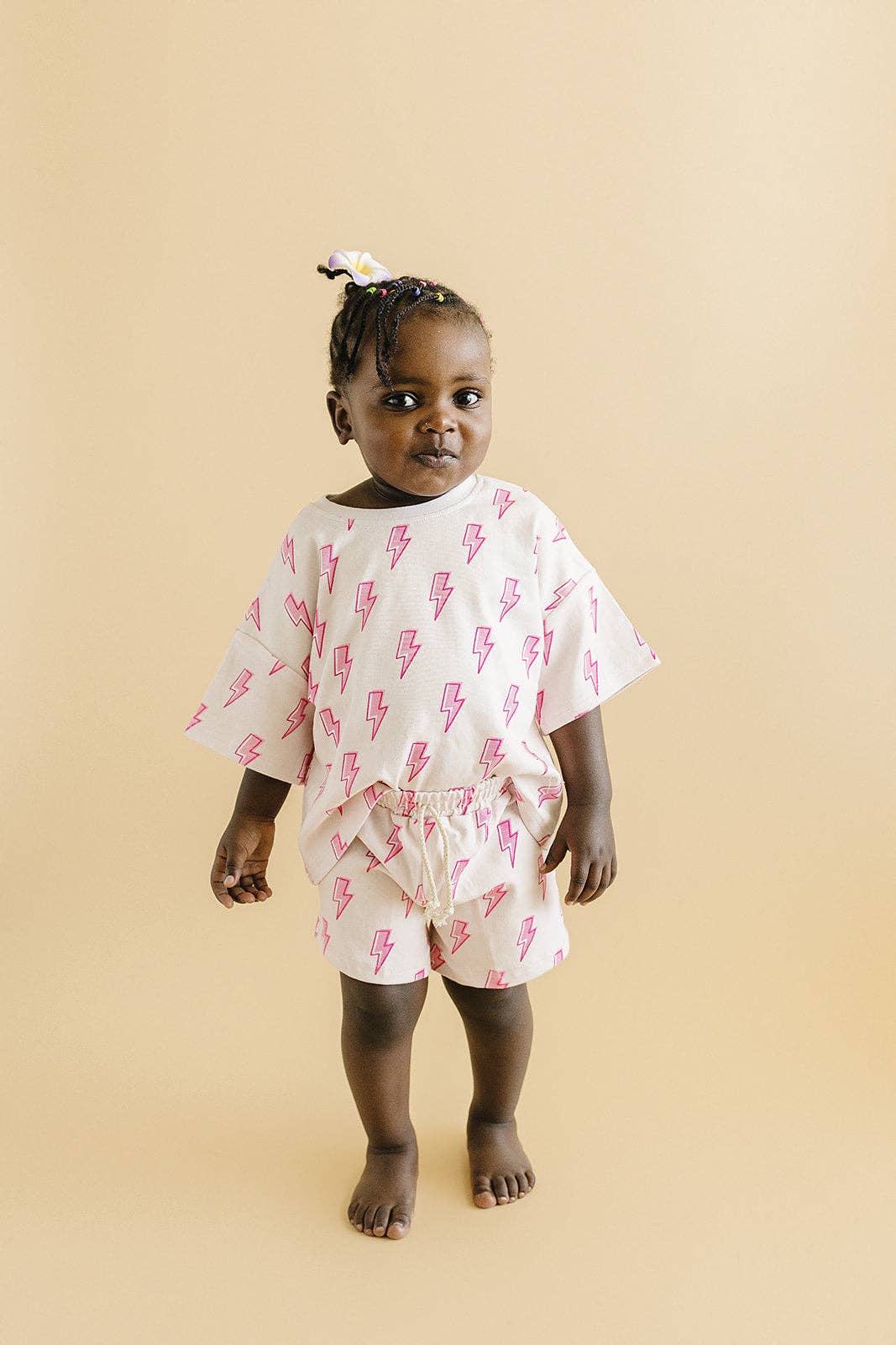 Shorts Set | Pink Bolts