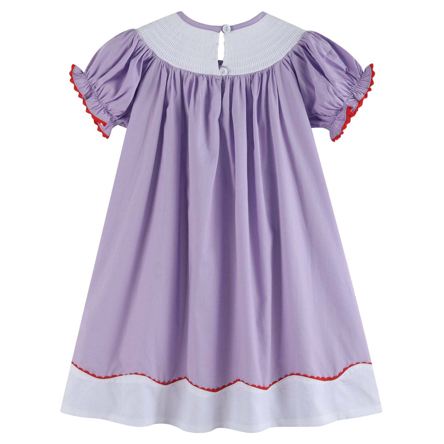 Crayon Smocked Bishop Dress
