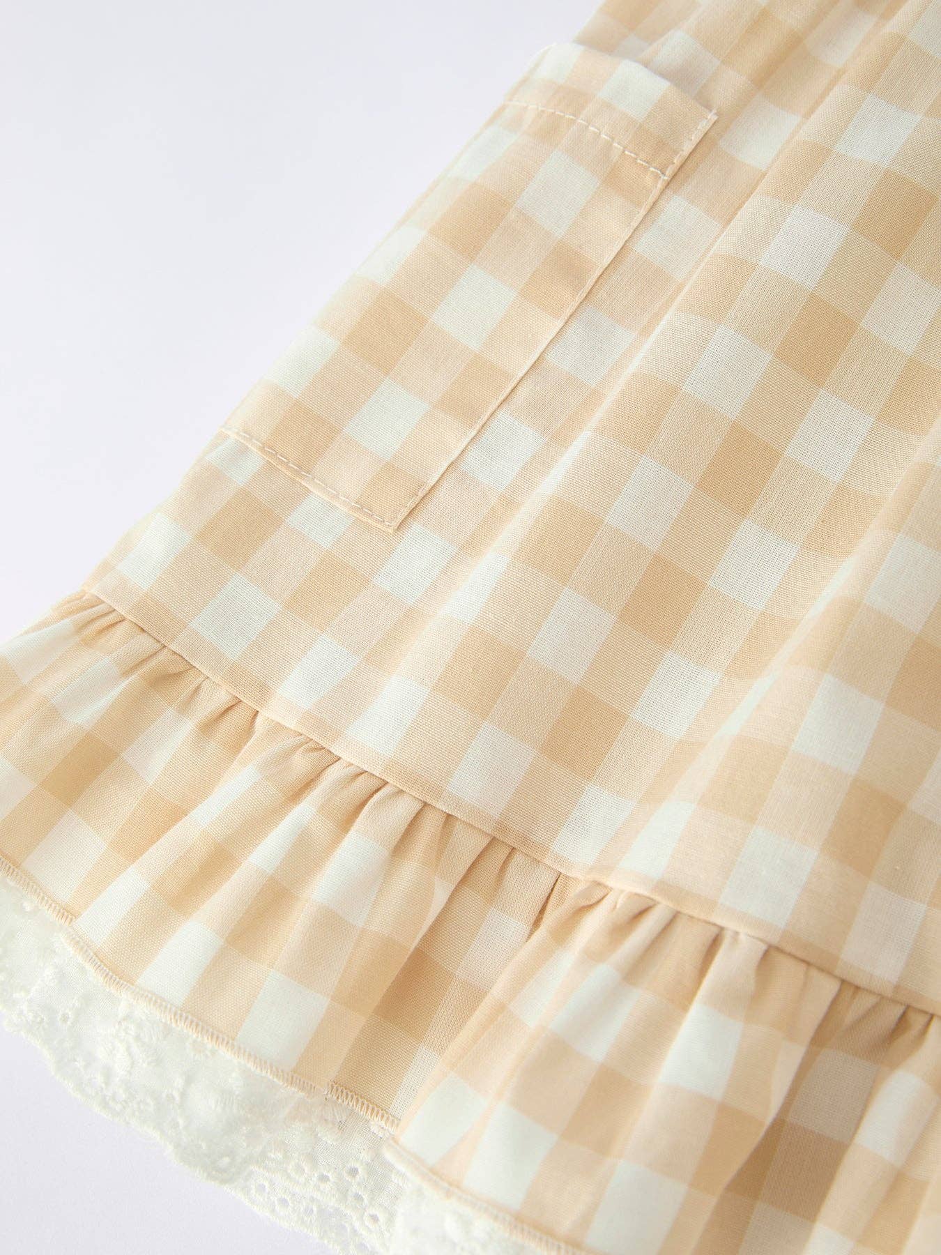 Mommy & Me Plaid Dress With Pocket