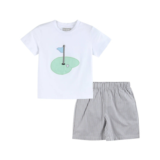Golf Tee and Shorts Set