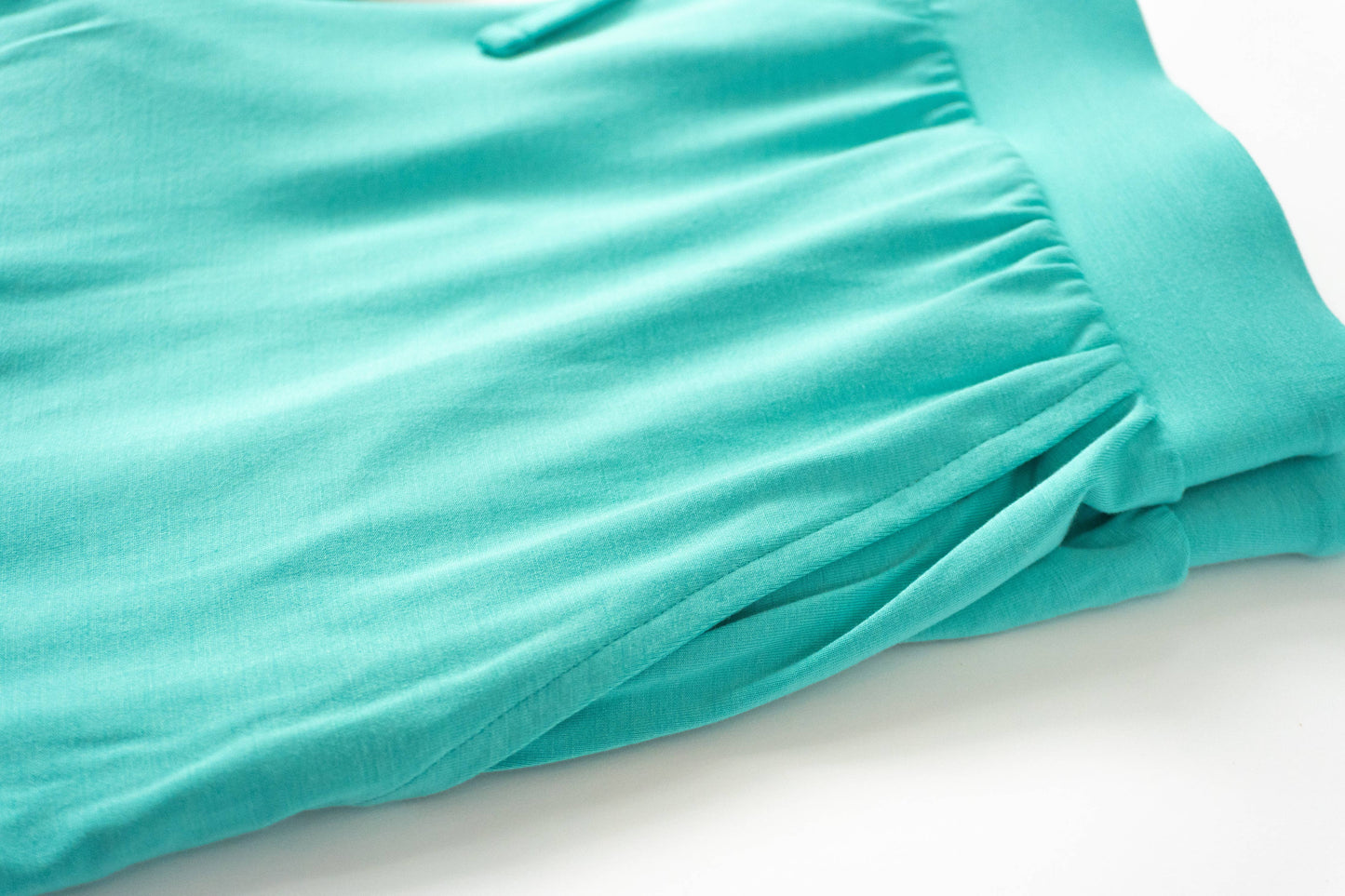 Turquoise | Tall Adult Bamboo Joggers