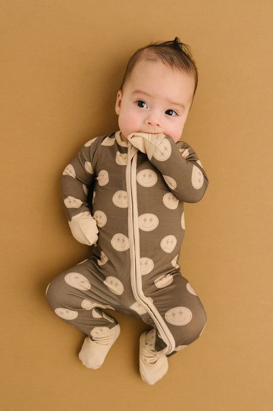 Neutral Smileys Bamboo Sleeper